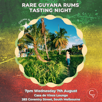 Rare Guyana Rums Tasting Night