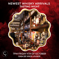 Newest Arrivals Whisky Tasting Night